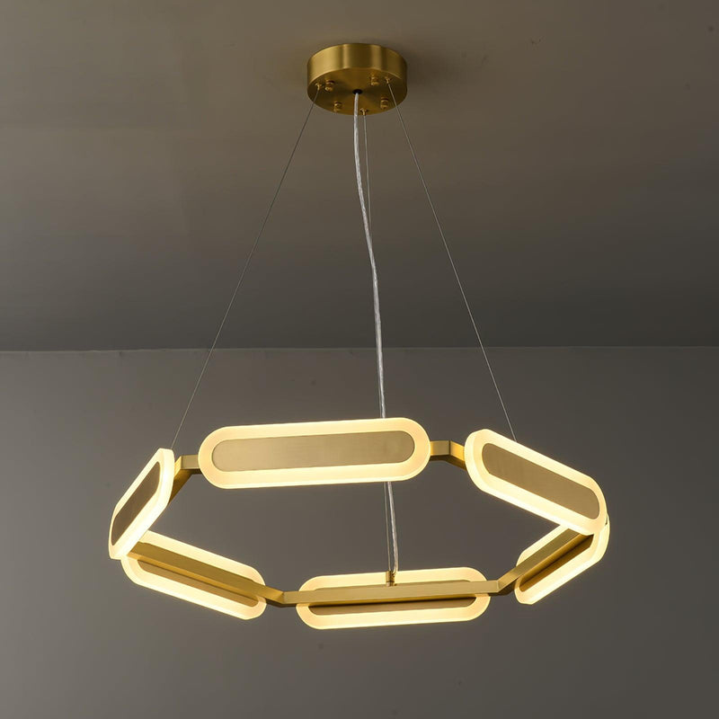 Swirl Chandelier-DWHOME