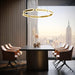 Swirl Chandelier-DWHOME