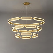 Swirl Chandelier-DWHOME