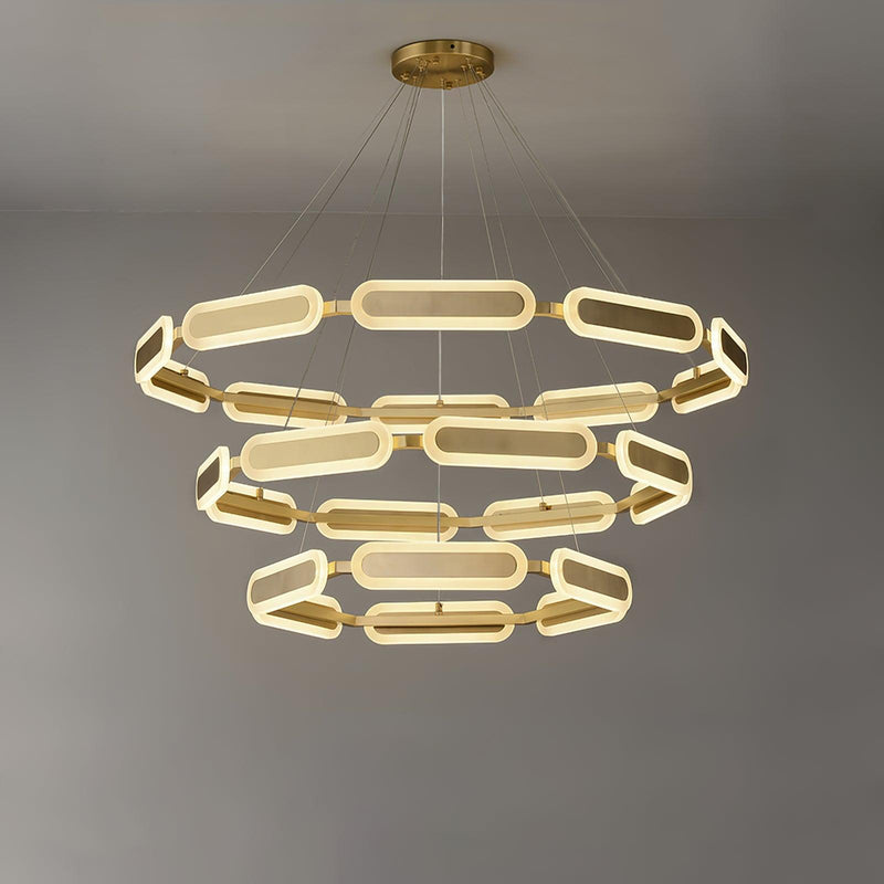 Swirl Chandelier-DWHOME