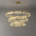 Swirl Chandelier-DWHOME