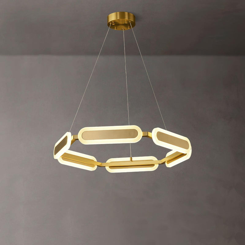 Swirl Chandelier-DWHOME
