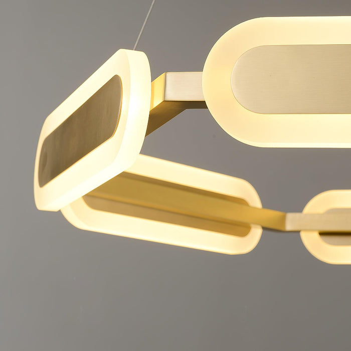 Swirl Chandelier-DWHOME