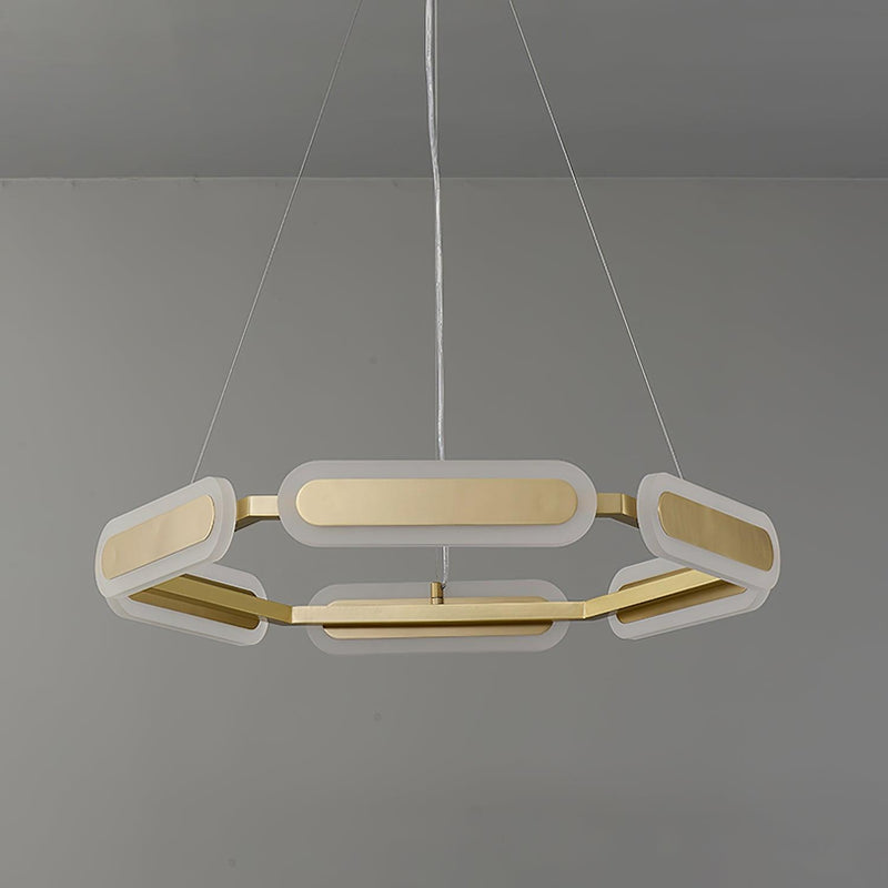 Swirl Chandelier-DWHOME