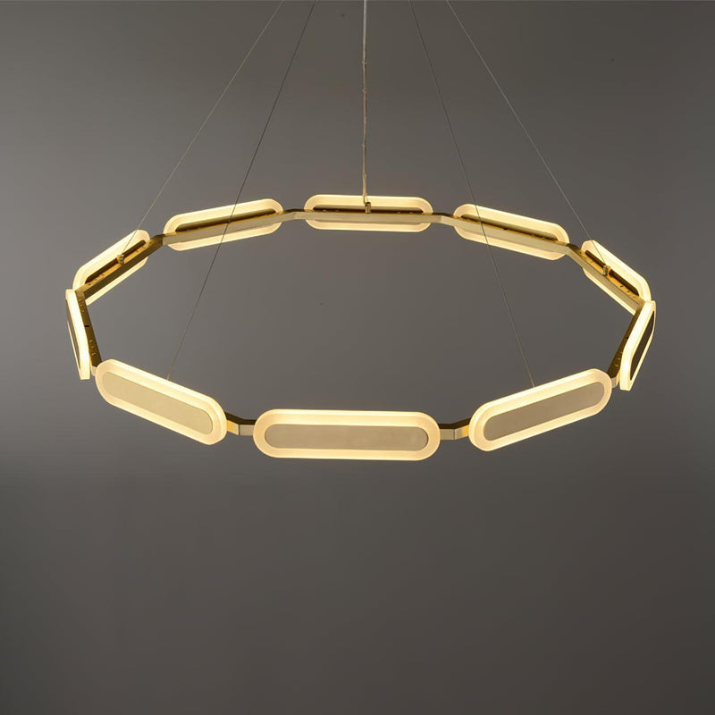 Swirl Chandelier-DWHOME