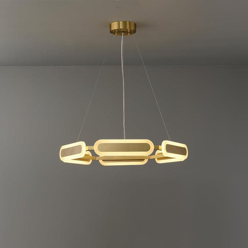 Swirl Chandelier-DWHOME
