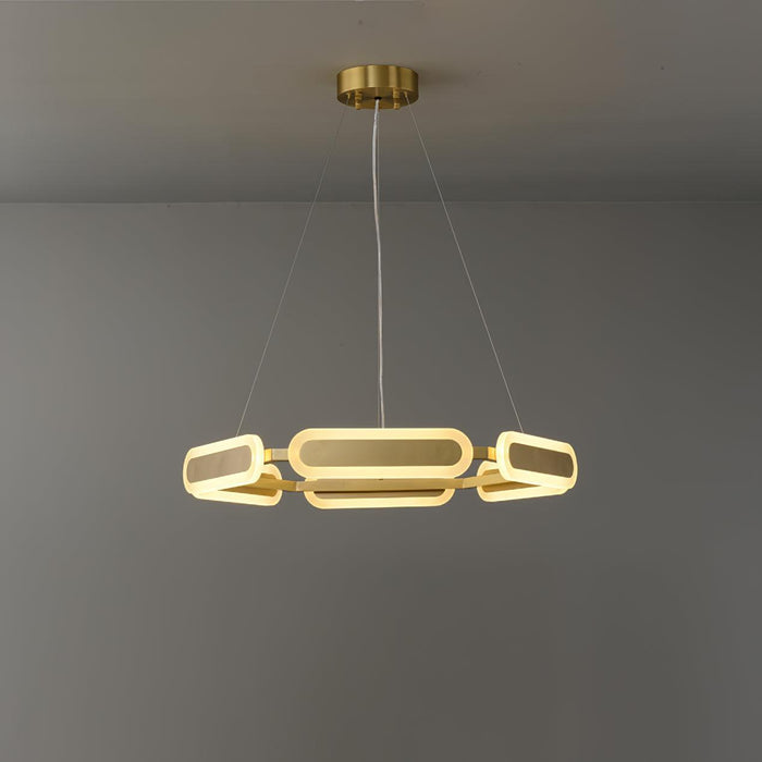Swirl Chandelier-DWHOME