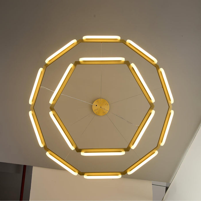 Swirl Chandelier-DWHOME