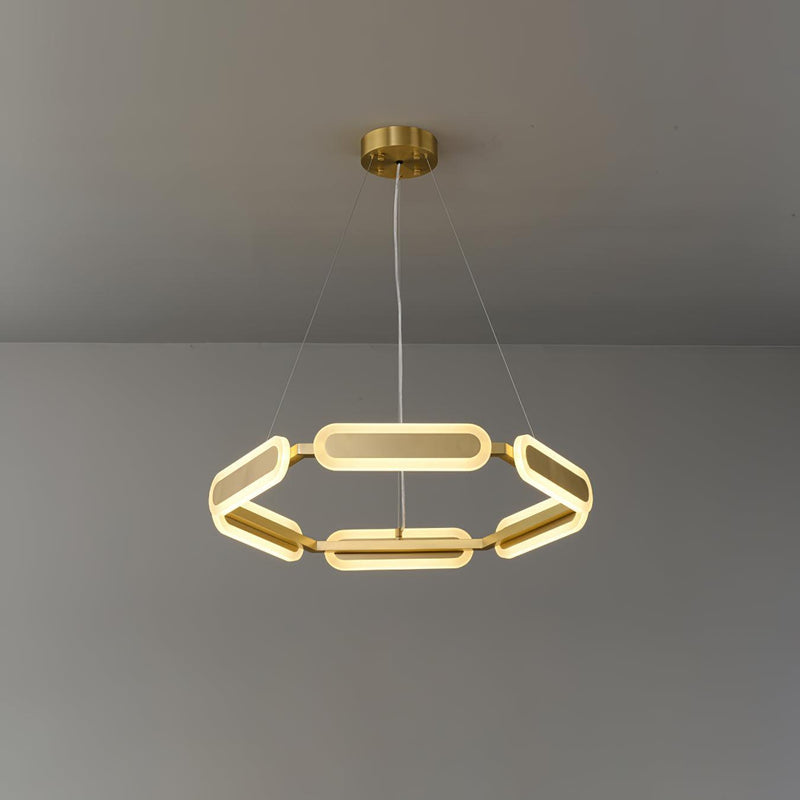 Swirl Chandelier-DWHOME