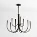 Swoop Arm Chandelier-DWHOME
