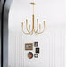 Swoop Arm Chandelier-DWHOME