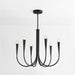 Swoop Arm Chandelier-DWHOME