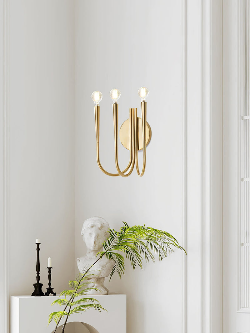 Swoop Arm Wall Lamp-DWHOME
