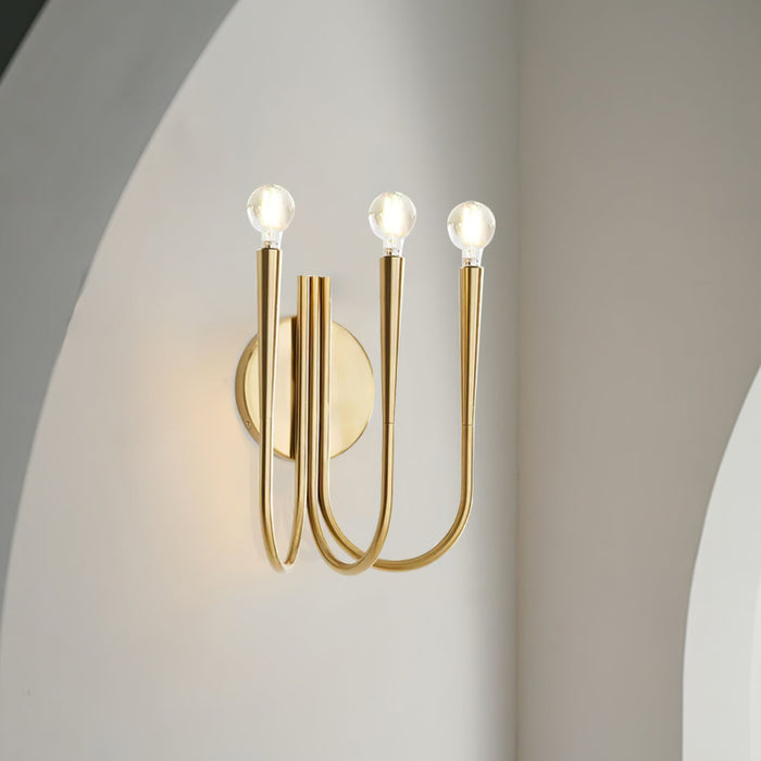 Swoop Arm Wall Lamp-DWHOME