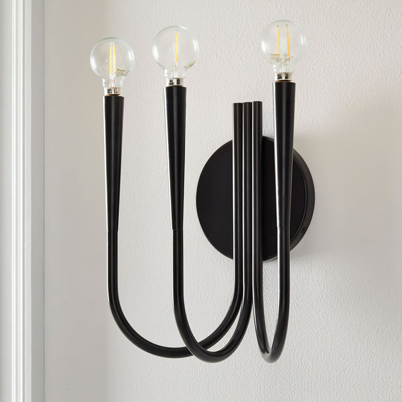 Swoop Arm Wall Lamp-DWHOME