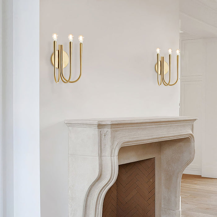 Swoop Arm Wall Lamp-DWHOME