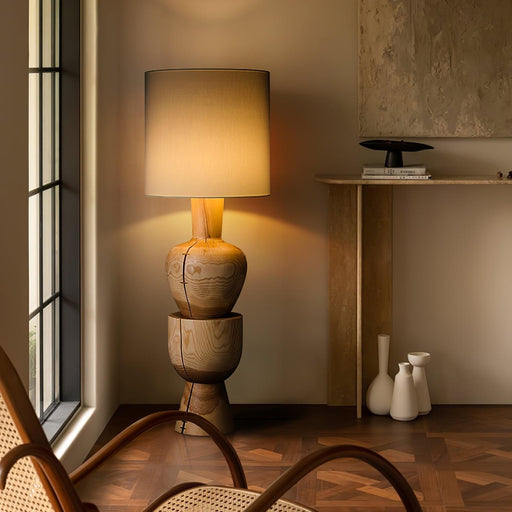 Sylvia Wood Floor Lamp - DWHOME