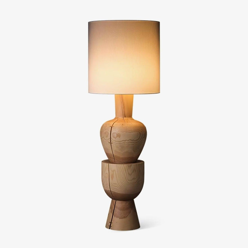 Sylvia Wood Floor Lamp-DWHOME