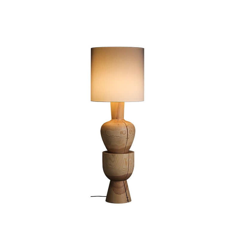 Sylvia Wood Floor Lamp-DWHOME