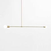 Surry Hills 2 Bulbs Modern Minimalist Line Pendant Light-DWHOME
