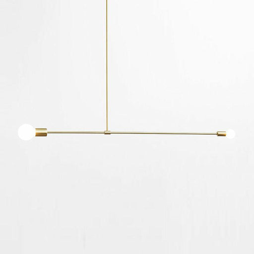 Surry Hills 2 Bulbs Modern Minimalist Line Pendant Light.