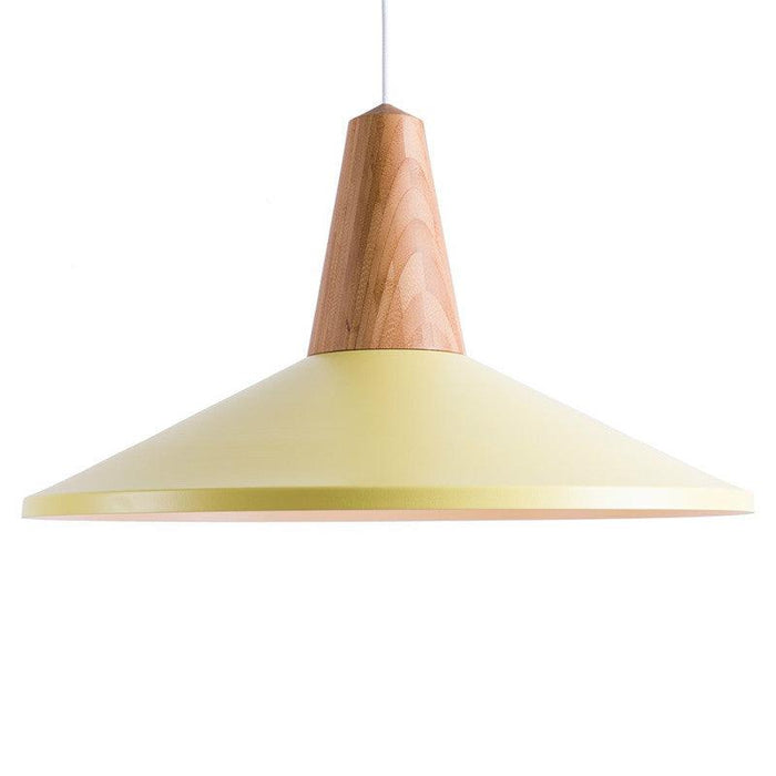 LundLund Minimalist Scandinavian Wooden Pendant Light - DWHOME