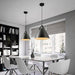 Leather Strap Suspension Minimalist Pendant  Light.