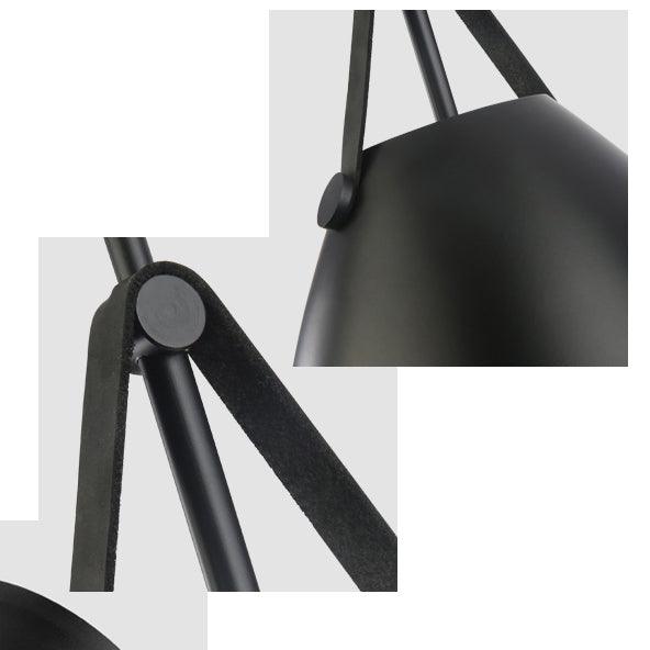 Leather Strap Suspension Minimalist Pendant  Light.