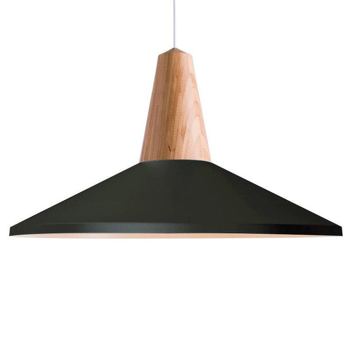 LundLund Minimalist Scandinavian Wooden Pendant Light - DWHOME