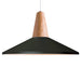 LundLund Minimalist Scandinavian Wooden Pendant Light - DWHOME