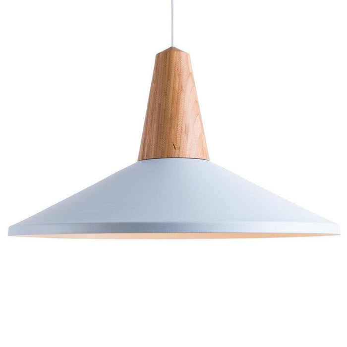 LundLund Minimalist Scandinavian Wooden Pendant Light - DWHOME