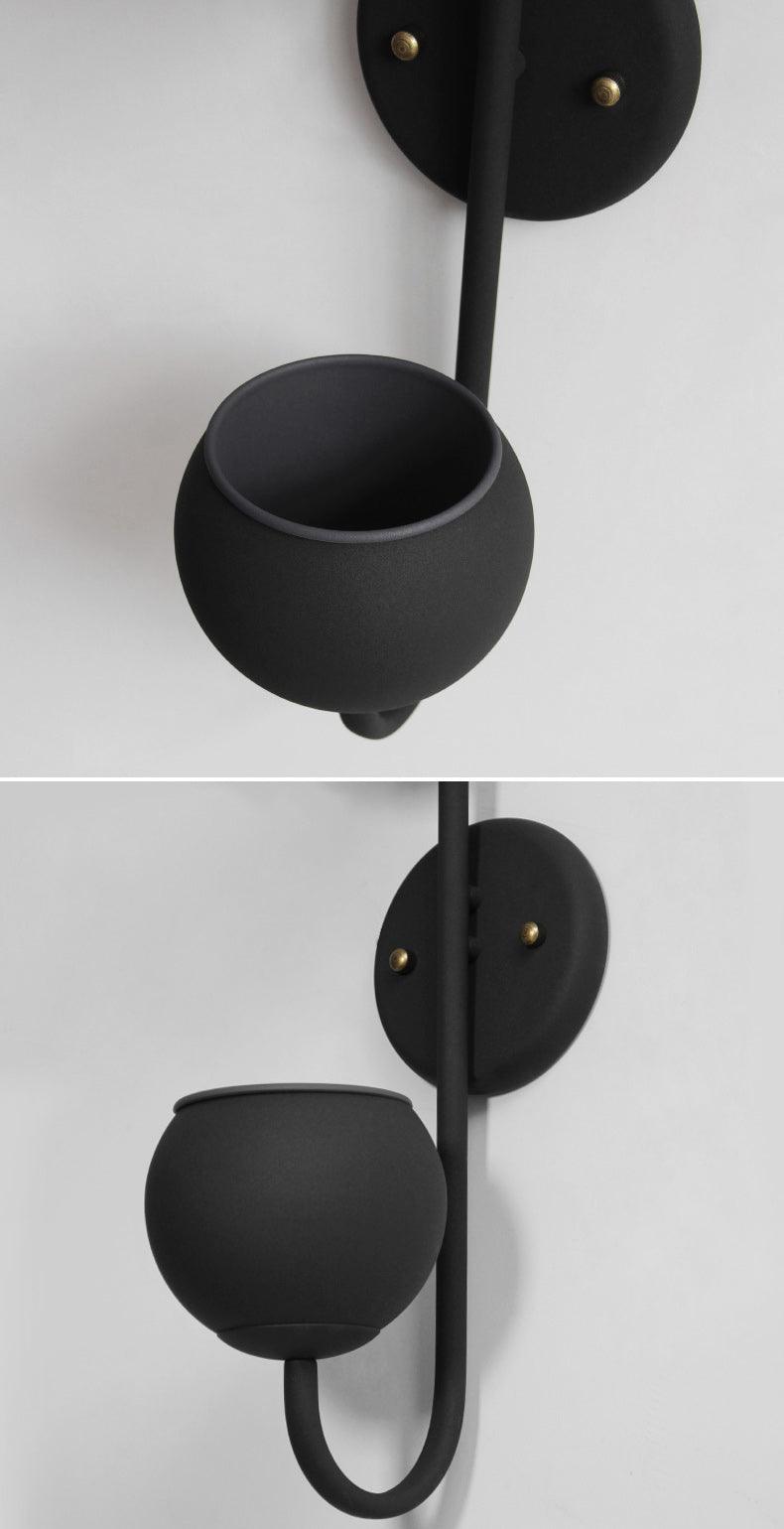 Ritz Single Head Pot Plant Wall Light-DWHOME