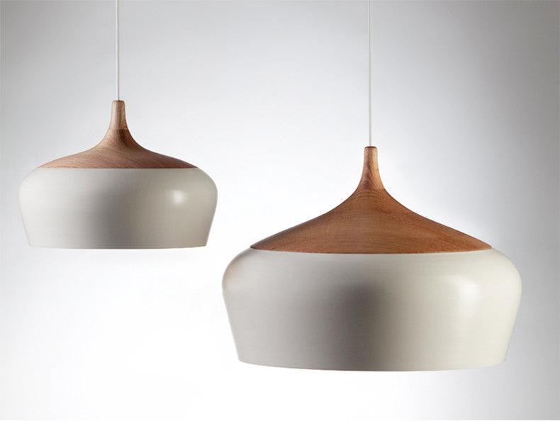 Kalmar Minimalist Wooden Top Pendant Light - DWHOME