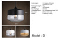 Toledo Minimalist Contemporary Pendant Light.