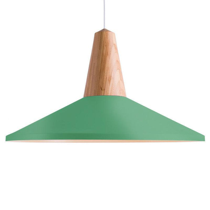 LundLund Minimalist Scandinavian Wooden Pendant Light - DWHOME