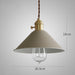 Pastel Coloured Cone Shade Industrial Pendant Light - DWHOME