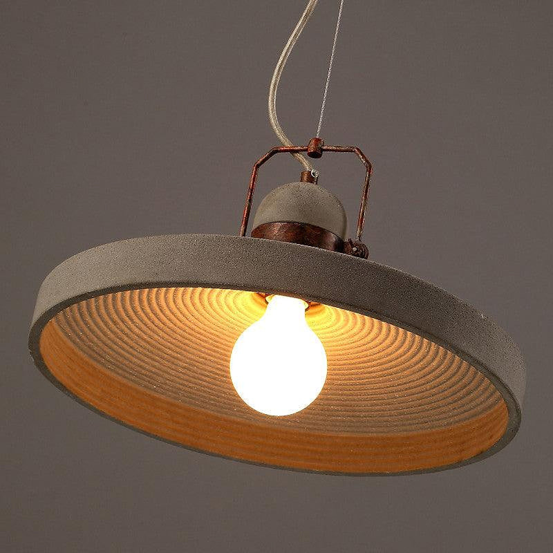 Vardo Concrete Pendant Light-DWHOME