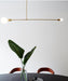 Surry Hills 2 Bulbs Modern Minimalist Line Pendant Light.