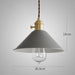 Pastel Coloured Cone Shade Industrial Pendant Light - DWHOME