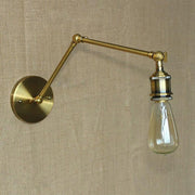 Long Arm Brass Industrial Wall Light-DWHOME