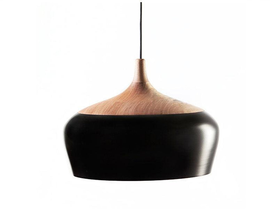 Kalmar Minimalist Wooden Top Pendant Light-DWHOME