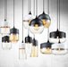 Toledo Minimalist Contemporary Pendant Light.