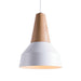 LundLund Minimalist Scandinavian Wooden Pendant Light.