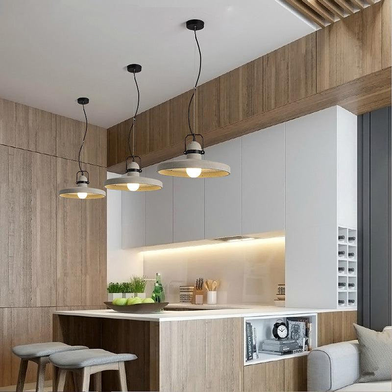 Vardo Concrete Pendant Light-DWHOME