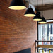 Leather Strap Suspension Minimalist Pendant  Light.