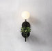 Ritz Single Head Pot Plant Wall Light.