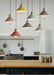 Pastel Coloured Cone Shade Industrial Pendant Light - DWHOME