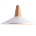 LundLund Minimalist Scandinavian Wooden Pendant Light.