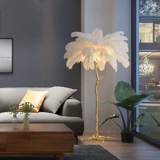 Talissa Feather Floor Lamp.