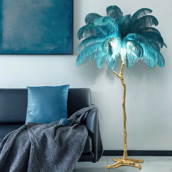 Talissa Feather Floor Lamp.